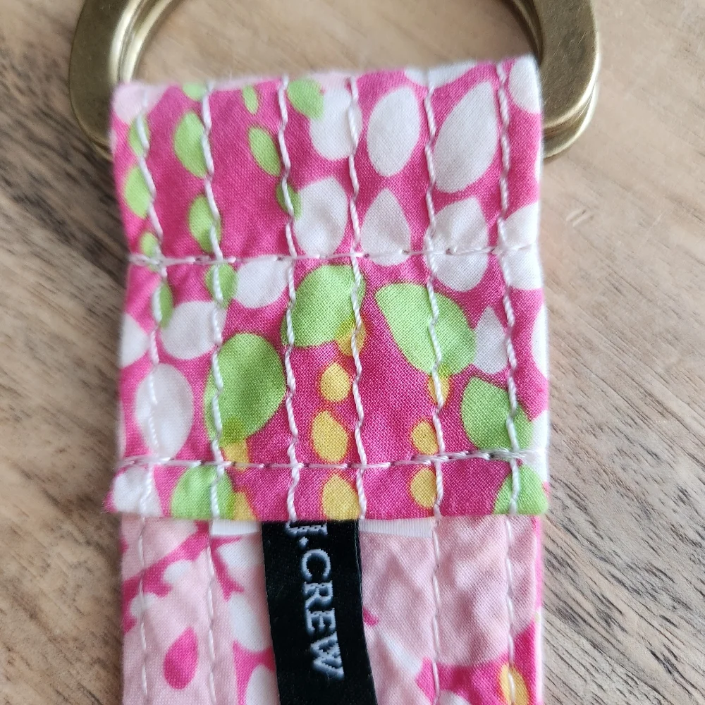 J Crew Pink Floral Fabric Belt Small/Medium - Picture 3 of 14